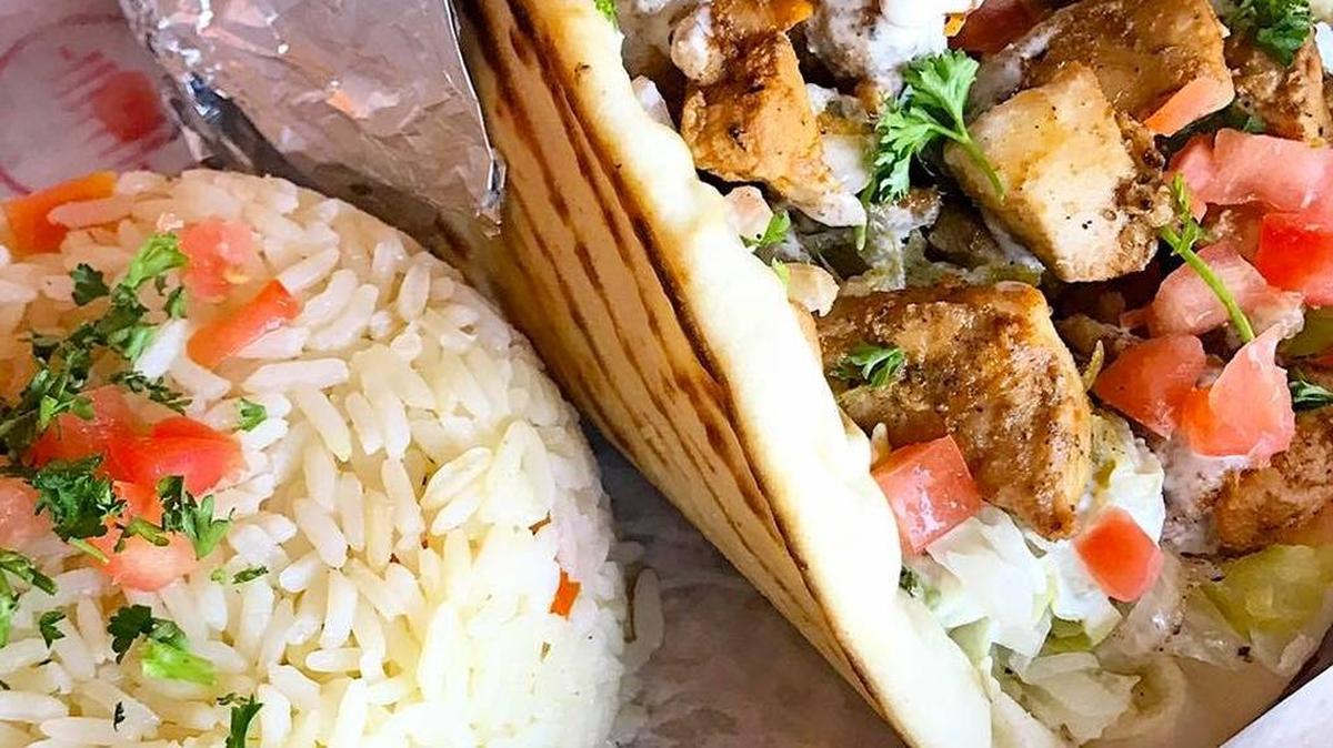 Chicken shawarma is on the menu at Pita Mediterranean Street Food in Columbus. --