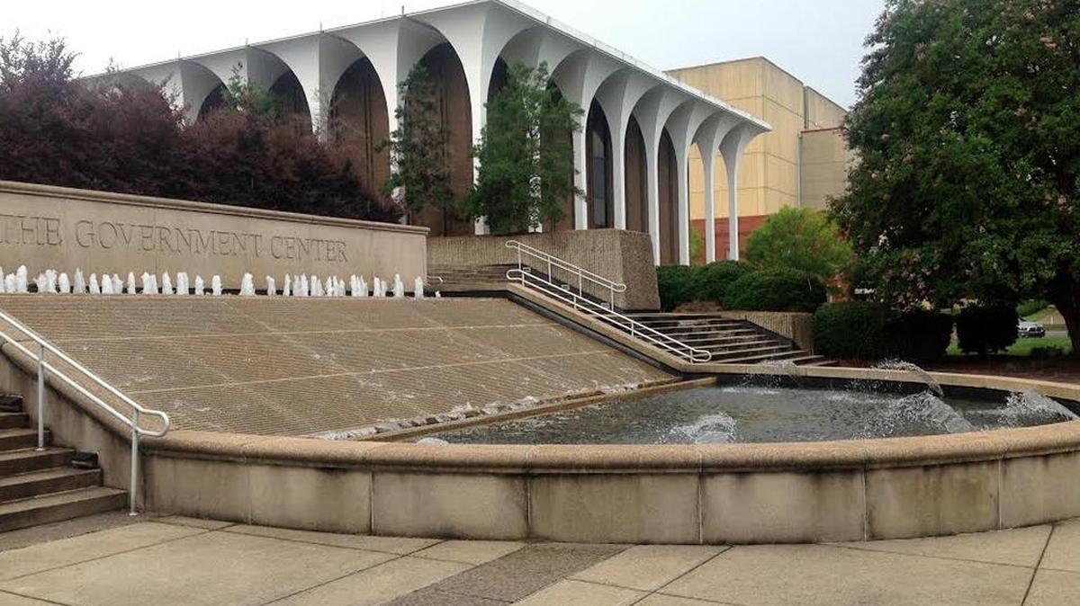 The Government Center fountain on 10th Street was revived this week after repairs to seal leaks. If there are no leaks during the test run, the fountain will be good to go, a city official said.