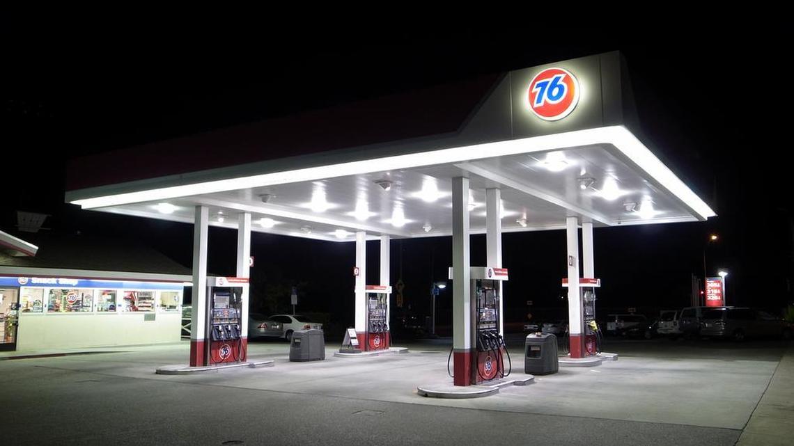 A new 76 Gas station is opening today in Columbus at 1045 Floyd Road. The company is running a special for the first 100 customers. They’ll receive regular gas for only $0.76 per gallon.