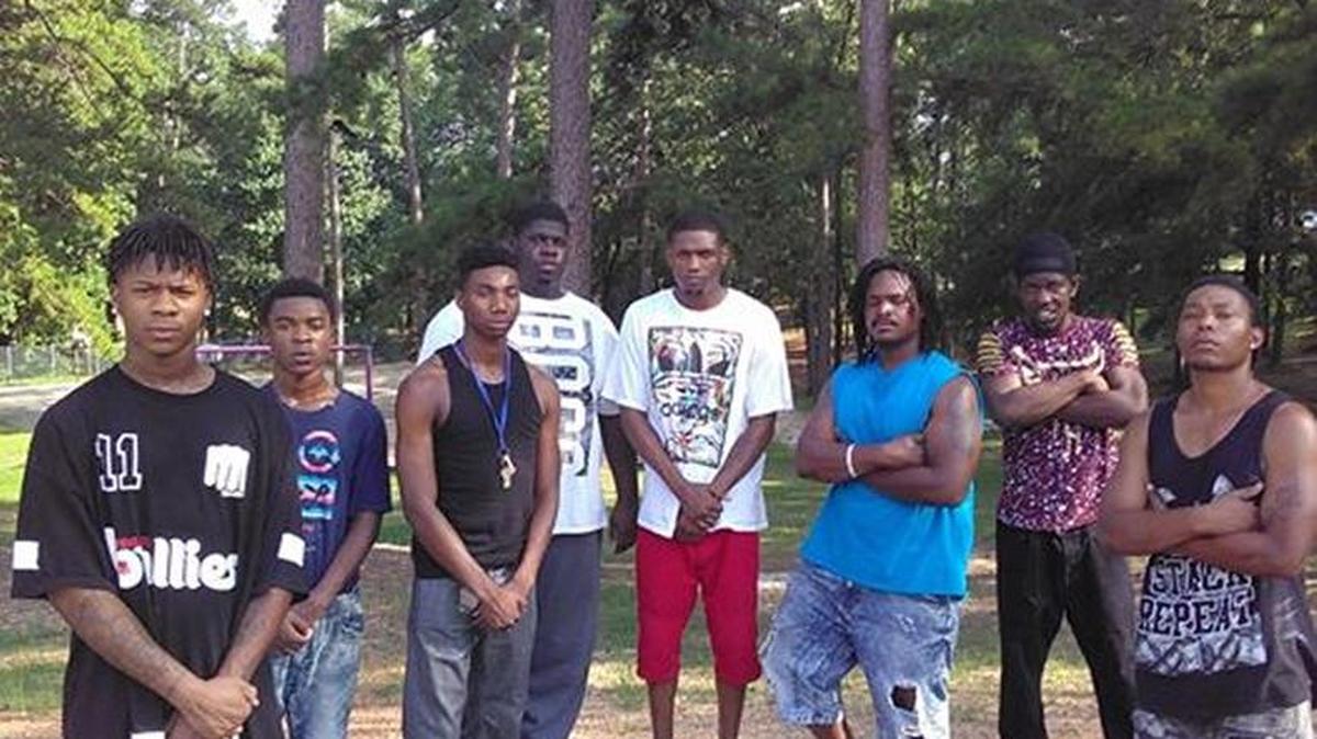 These boys spent their Saturday cleaning up Benning Hills Park.