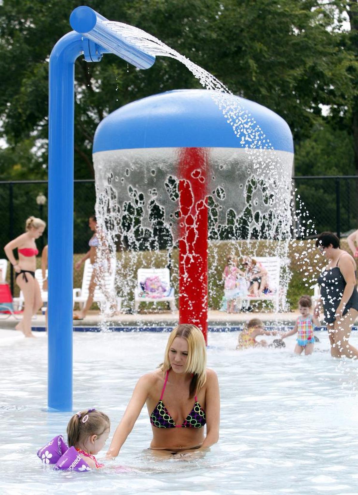 The pool at Double Churches Park is one of the city’s facilities open this summer.