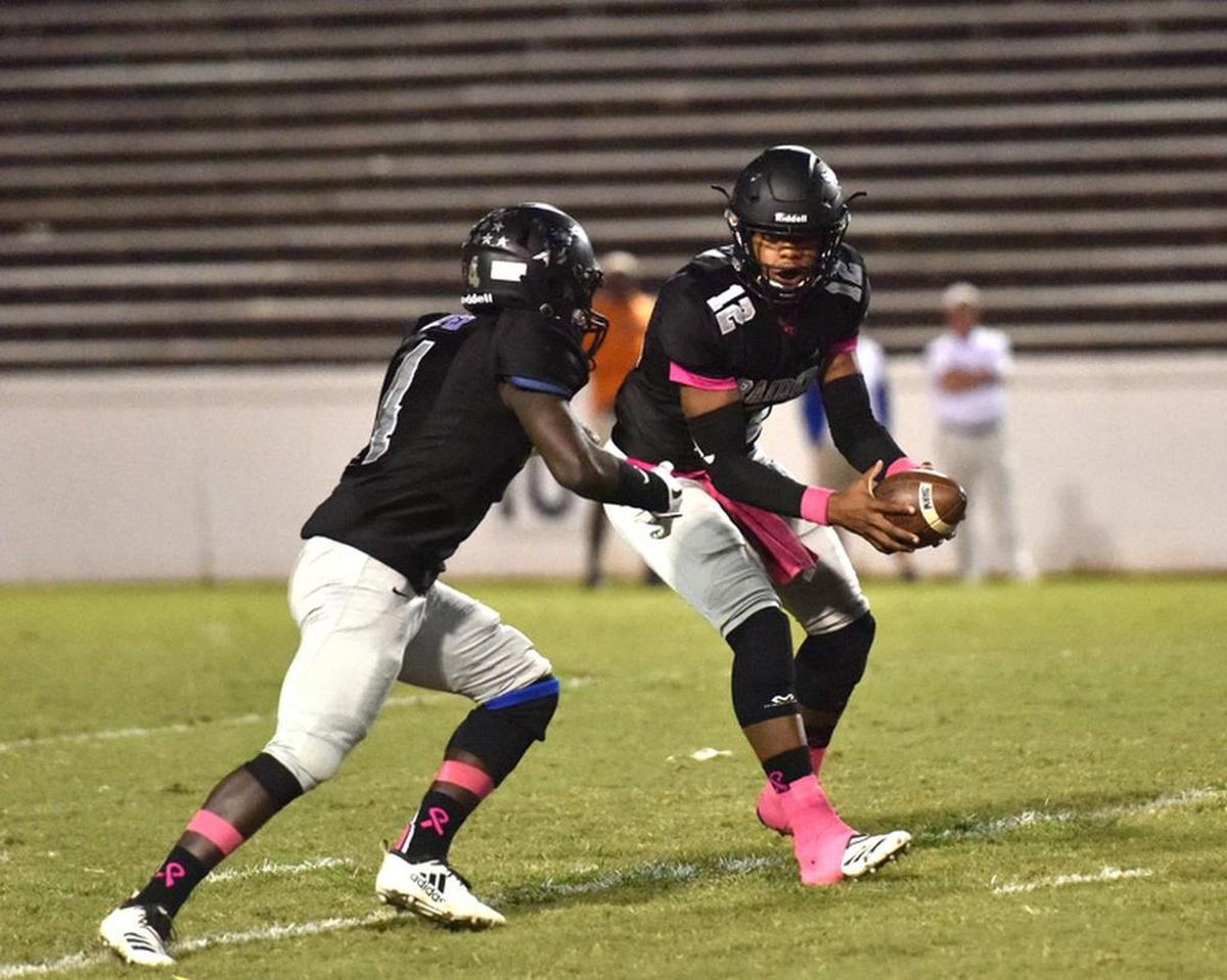 Spotted at the Columbus versus Shaw High School football game Fri., Oct 12, 2018