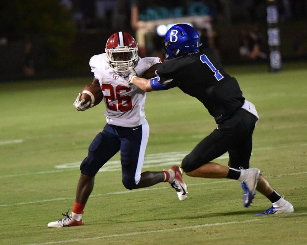 Spotted at the Brookstone vs. Pacelli football game Friday night