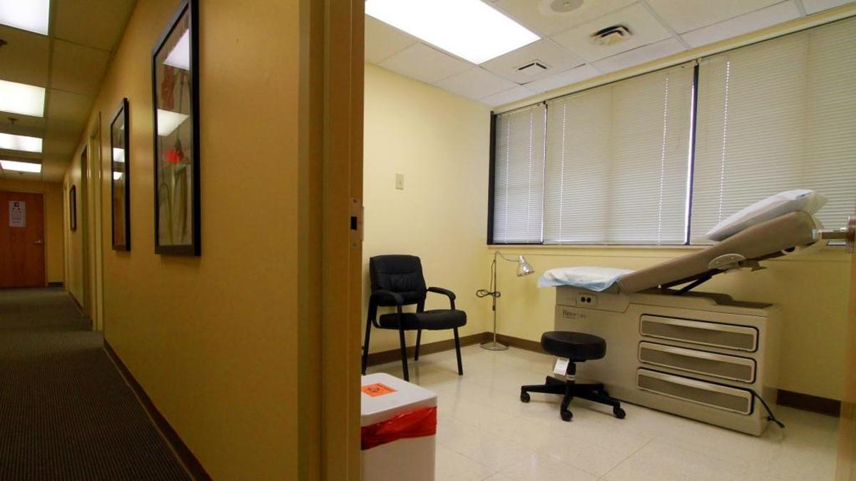 This is one of the examination rooms at the city’s Employee Health and Wellness Center in Columbus as seen April 11, 2013.