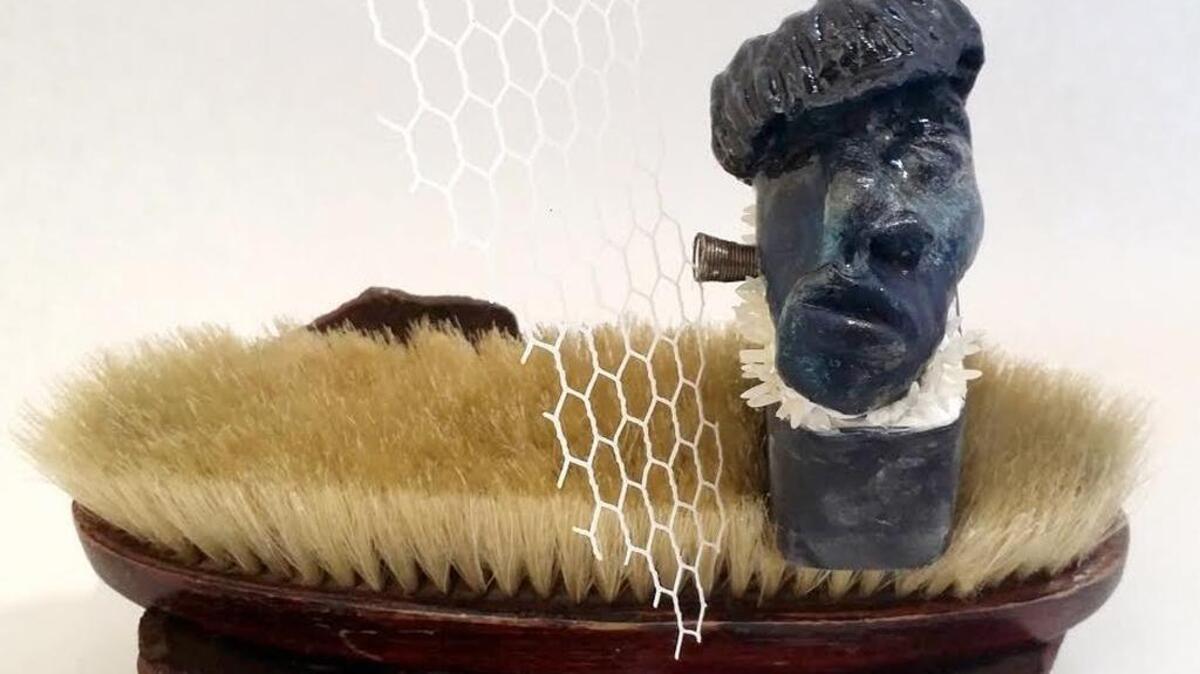 This ceramic artwork by Najee Dorsey will be on display during an exhibit called “Moving Earth: Works in Clay at the Black Art in America Gallery,” which will open Dec. 3 at the BAIA House located at 1433 17 St.