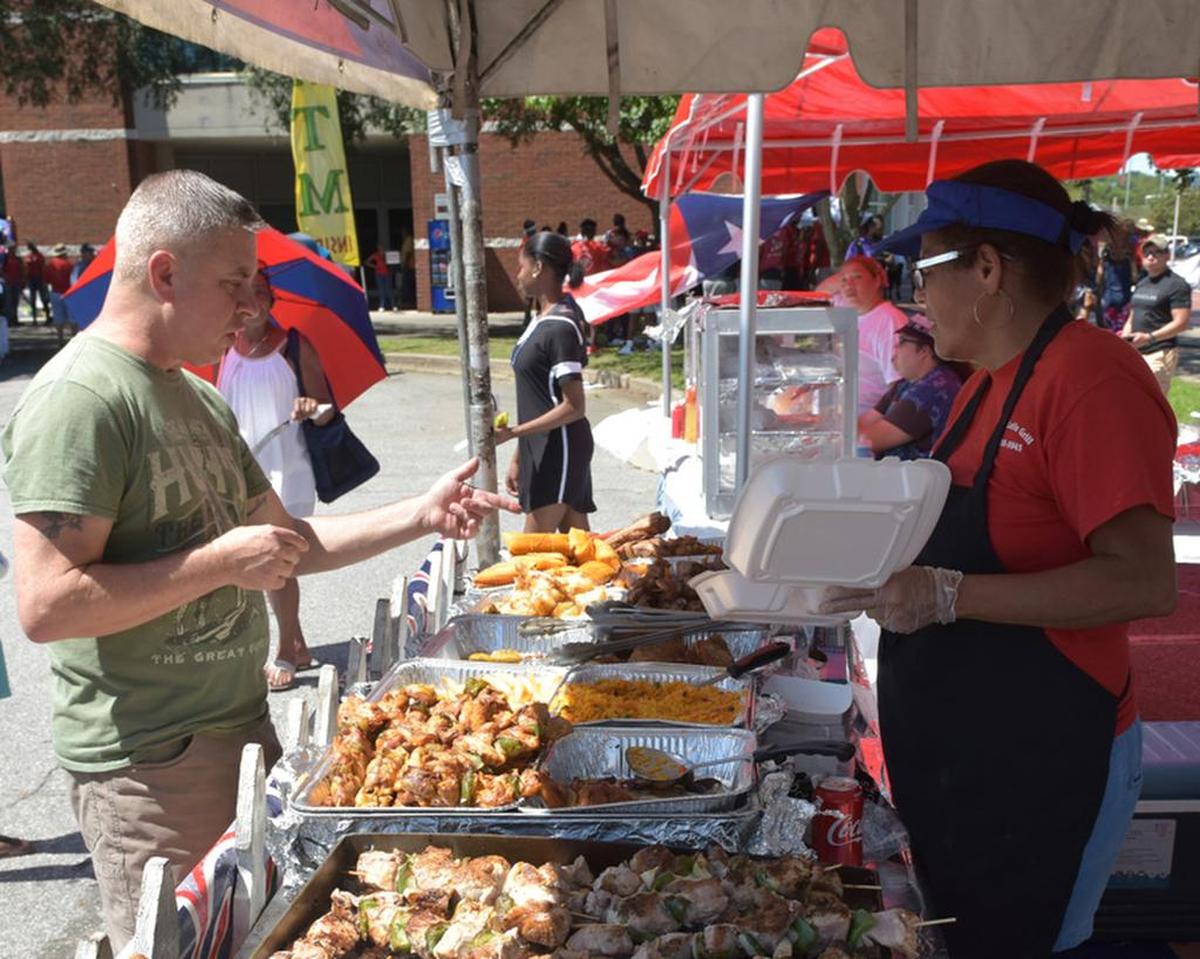 Spotted during the Tri-City Latino Festival at the Columbus Civic Center on Sept. 15, 2018.