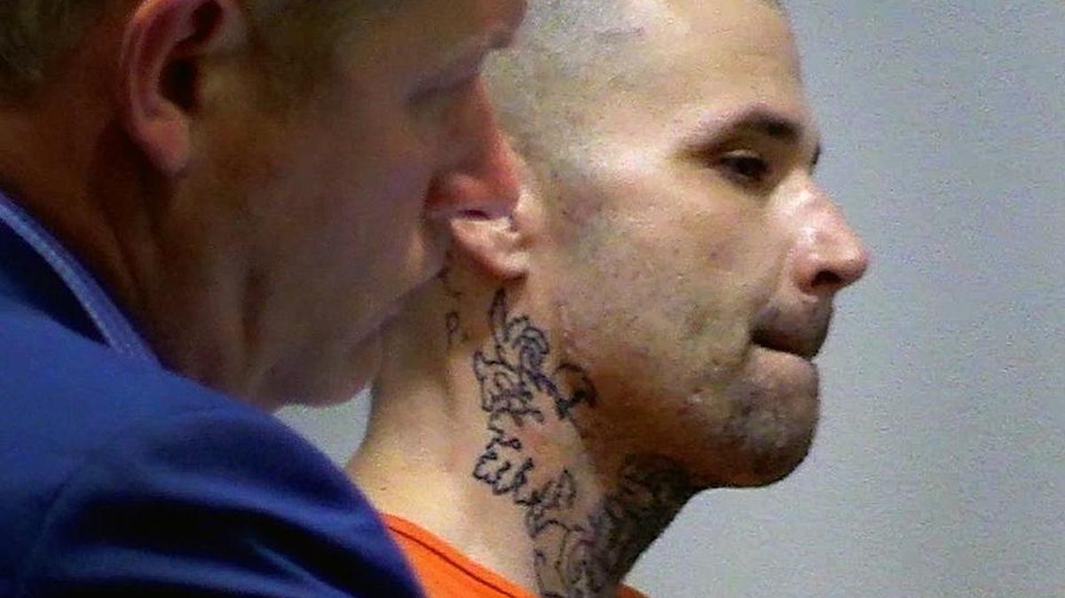 Adam James Canada, right, appears in Columbus Recorder's Court Wednesday morning.