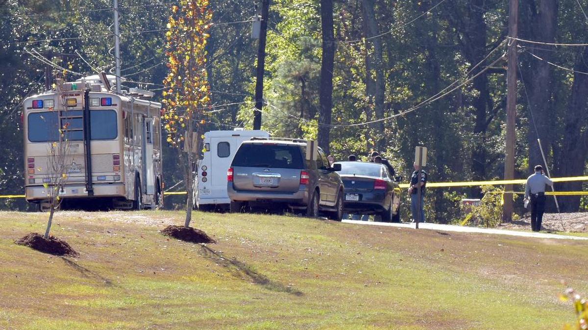 Columbus and Phenix City police investigate a shooting off Riverchase Drive near the intersection of Fifth and Fourth Avenue.
