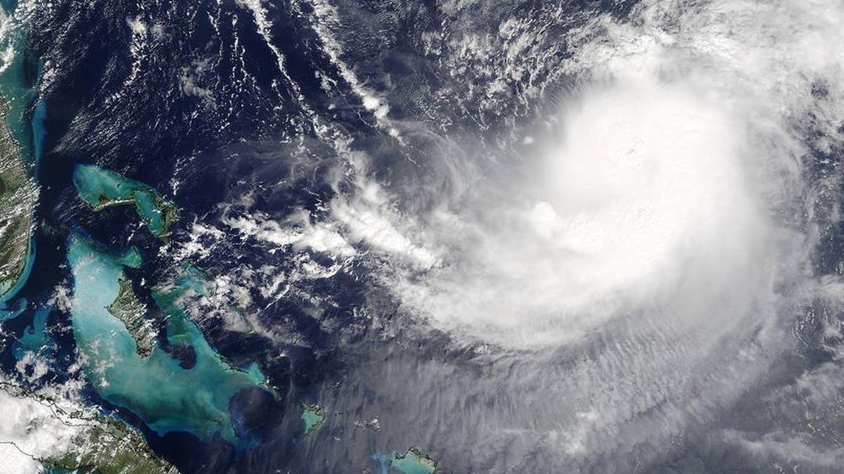 On Sept. 12 at 1:35 p.m. EDT (15:35 UTC) the MODIS instrument aboard NASA’s Terra satellite captured this visible image of Hurricane Jose northeast of the Bahamas in the Atlantic Ocean.
