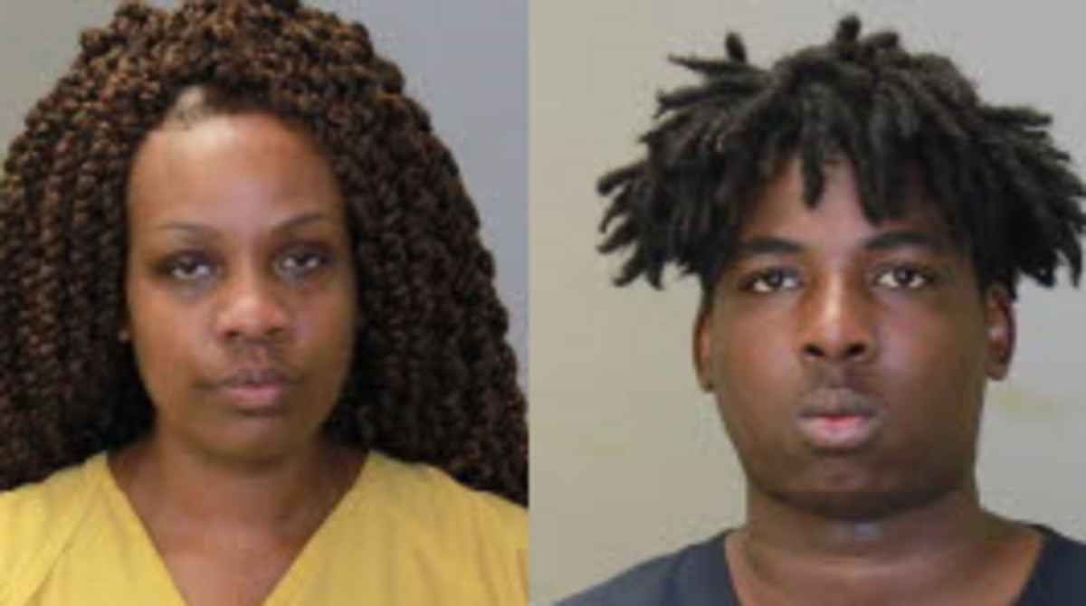 Angela McClam (left) and Raheem McClam (right)
