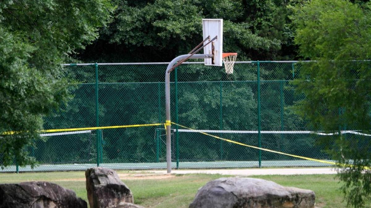 A 24-year old man was killed by a gunshot wound to the head near the basketball courts behind the Double Churches pool on Wednesday.