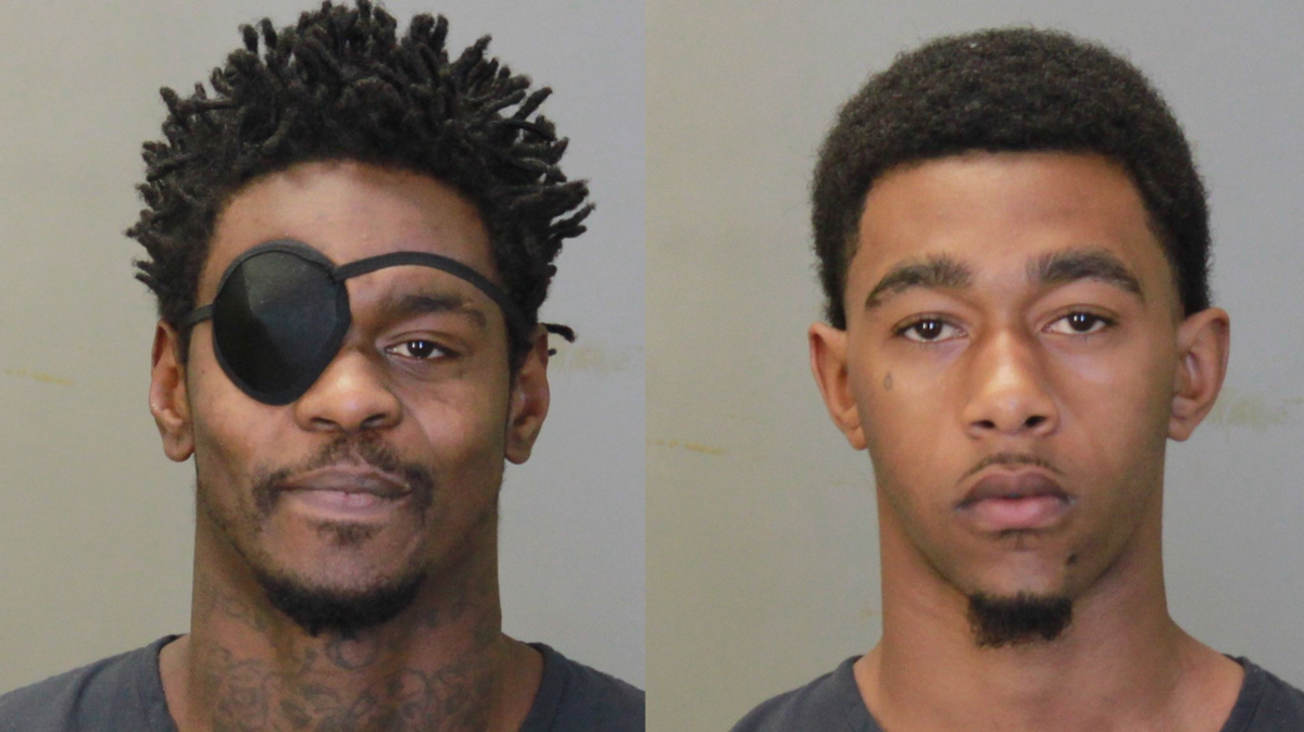 Aubrey Crittenden and Kuamane “Lil Q” Ford (left to right)