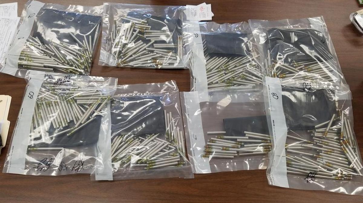 Police say man had 410 vape pens filled with THC