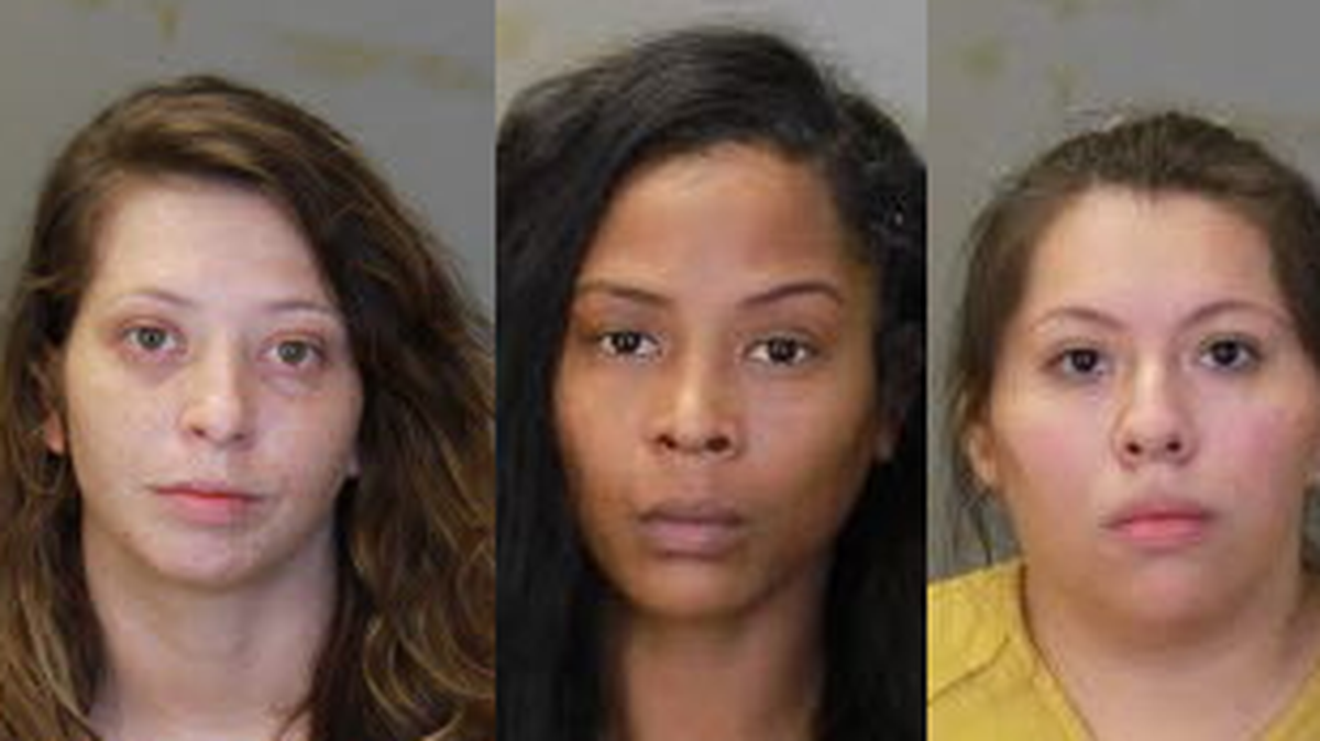 Amber Hass, Valerie Flowers and Maria Lopez (left to right)