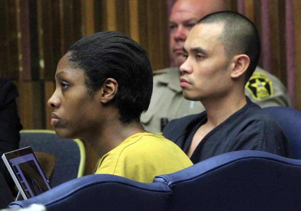 Ashley Debelbot, left, and Albert Debelbot, pictured in 2017, were convicted in the 2008 death of their infant daughter, McKenzy.