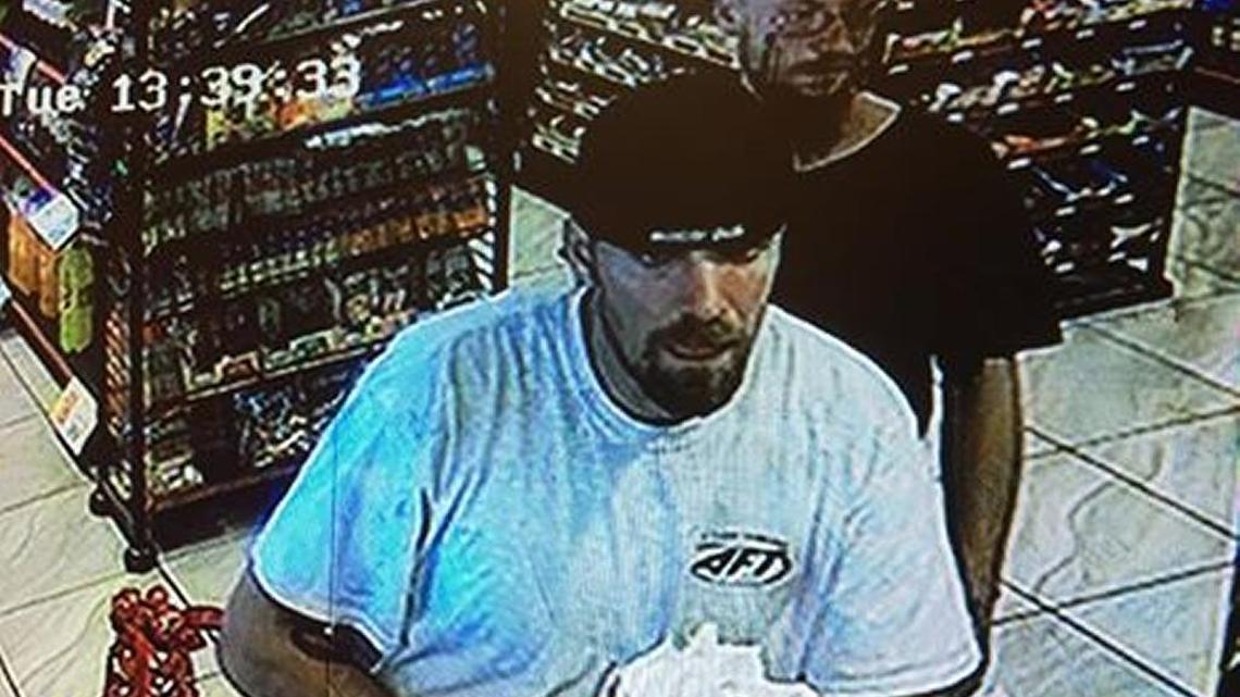 Authorities with the Russell County Sheriff’s Office are searching for two men who allegedly burglarized the Drop Zone Mini Mart in Fort Mitchell, Ala in late November.