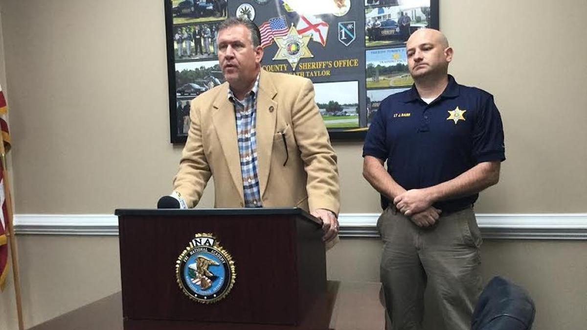 Sheriff Heath Taylor and Lt. Jarrod Barr