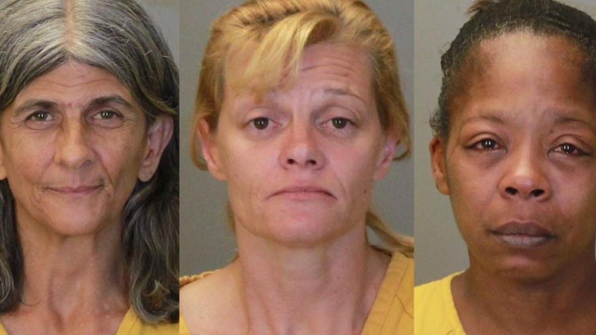 From left to right are Lisa Foster, Cindy Hurst and Nicole Wilson
