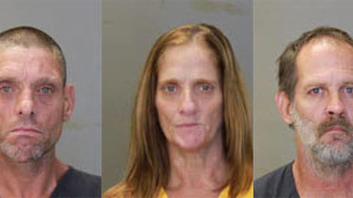 Paul Laney, Jacqueline Laney and Louie Mattocks