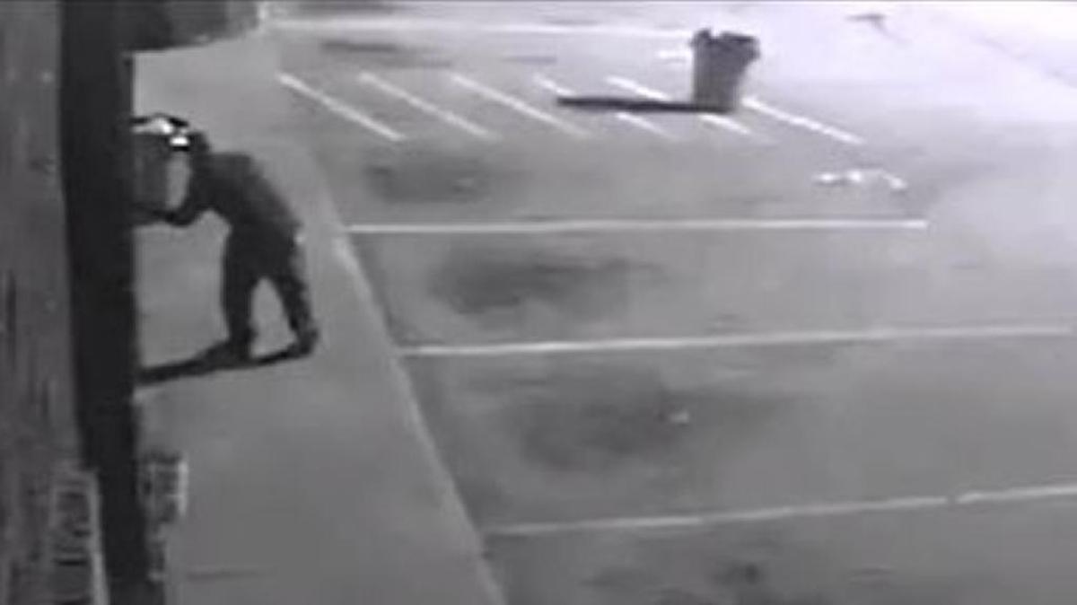 Authorities are searching for the masked burglary who broke into the LaGrange Beverage Outlet at 1700 LaFayette Parkway early Monday, according to the LaGrange Police Department’s Facebook page.
