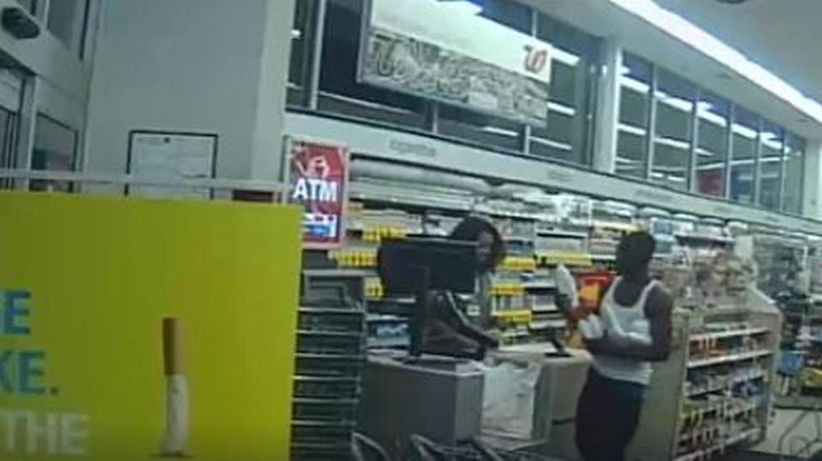 Authorities are searching for an unidentified man seen stealing from the Walgreens at 3140 U.S. Highway 280 on Saturday afternoon, according to a post on the Phenix City Police Department’s Facebook page.
