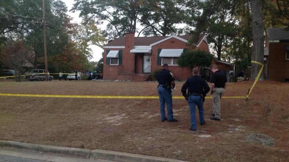 Police were summoned Monday afternoon to 2324 8th St. where resident Peggy Gamble was found dead. Investigators said they found evidence someone had broken into her home.