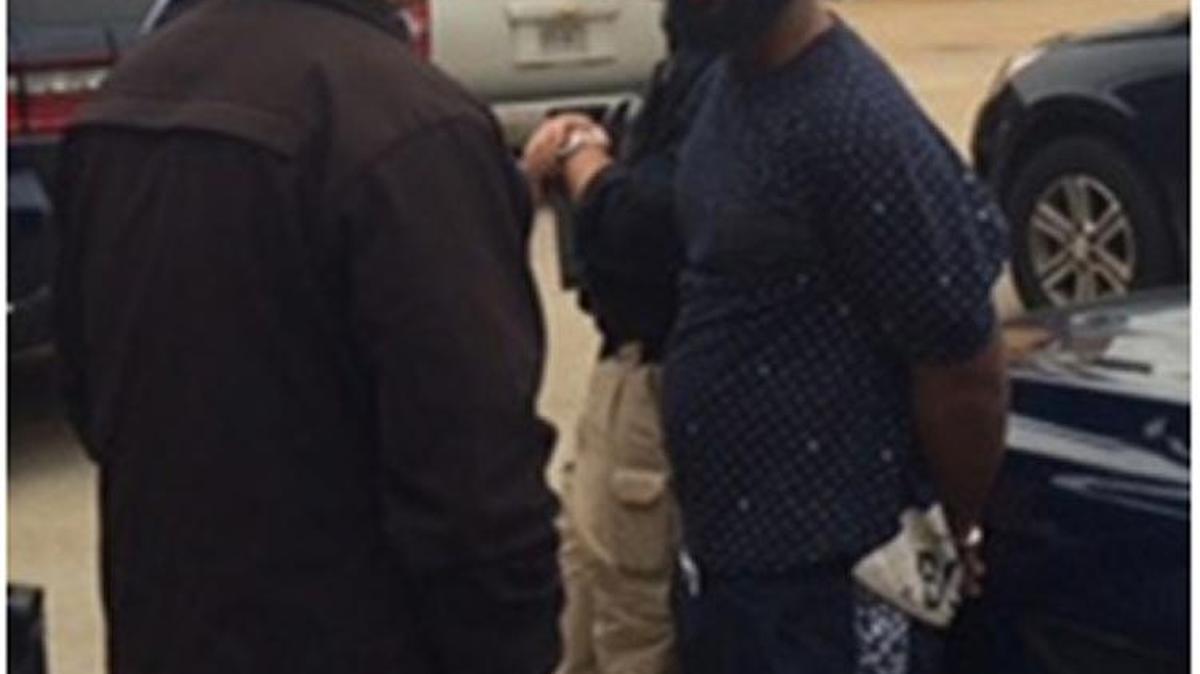 Travion Hall was recaptured late Wednesday in Hogansville