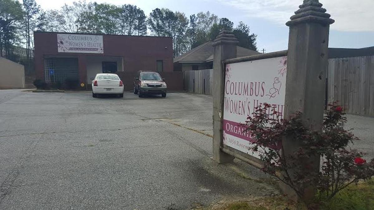 Authorities determined that the "suspicious package" left in front of the Columbus Women's Health Organization on Rosemont Drive was "nothing of a dangerous or hazardous nature."
