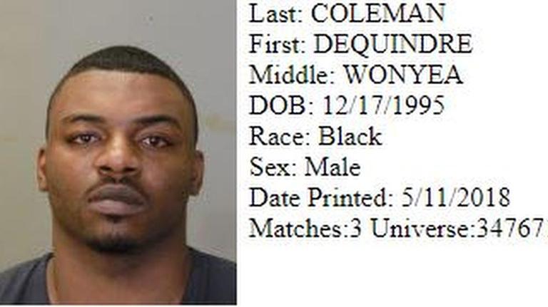 Spotted @ Muscogee County Jail 5-14-2018: Felony arrests