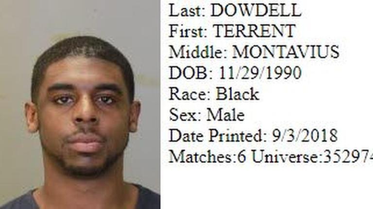 Spotted @ Muscogee County Jail 9-10-2018: Felony arrests