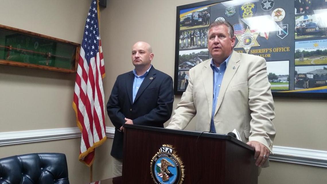 Lt. Jarrod Barr, Sheriff Heath Taylor discuss murder.