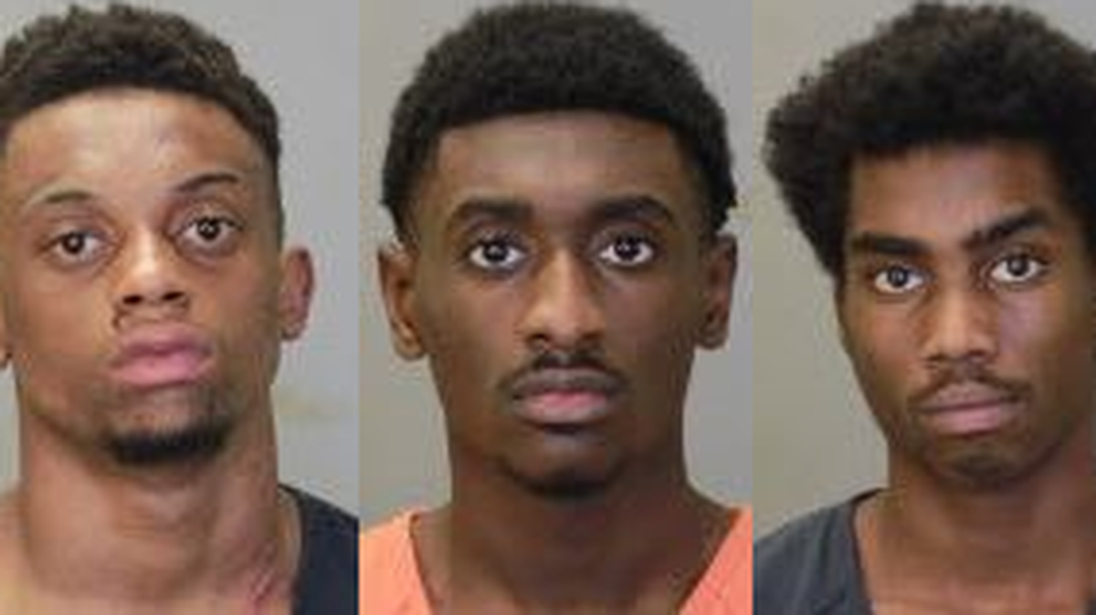 Itavius Jones, Bobby Thomas, Thomas Farley (left to right)