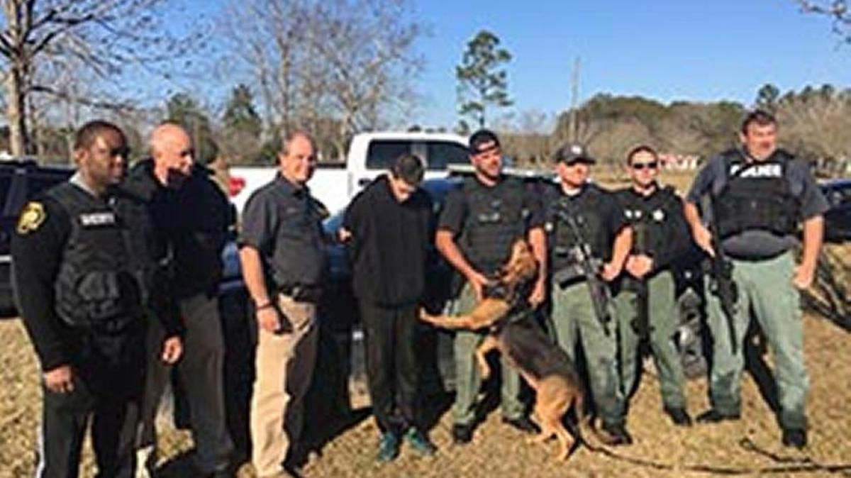 K9 dog Lexi helped find murder suspect