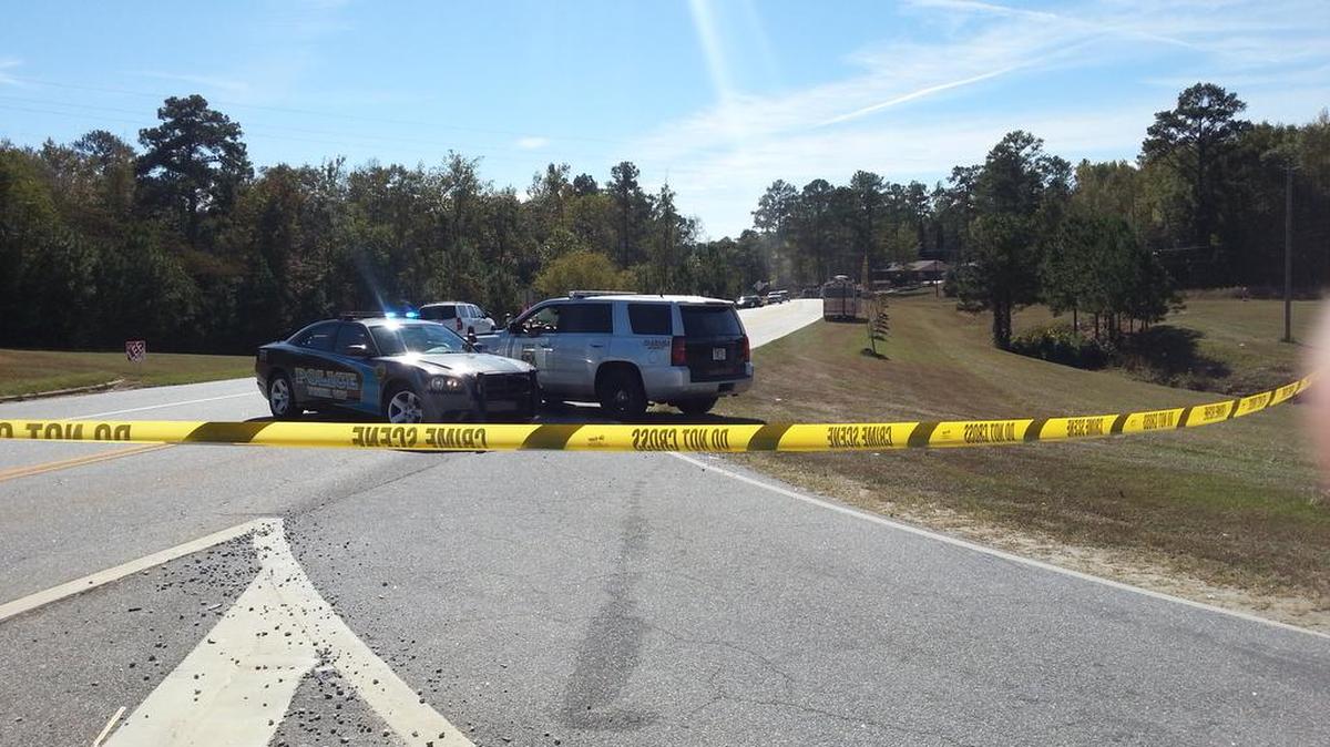 Authories investigate a shooting off Riverchase Drive in Phenix City.