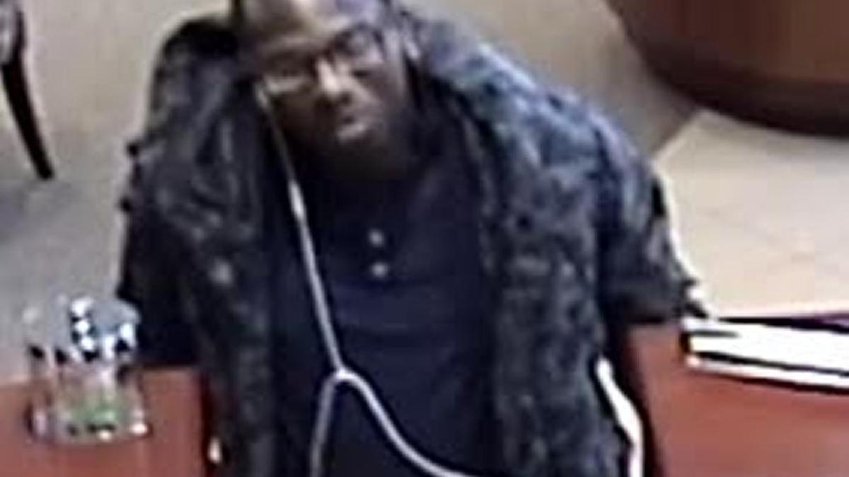 Authorities are searching for the man who allegedly used a stolen credit card Feb. 10 at an Opelika Wal-Mart, Opeilka Police announced Monday in a press release.