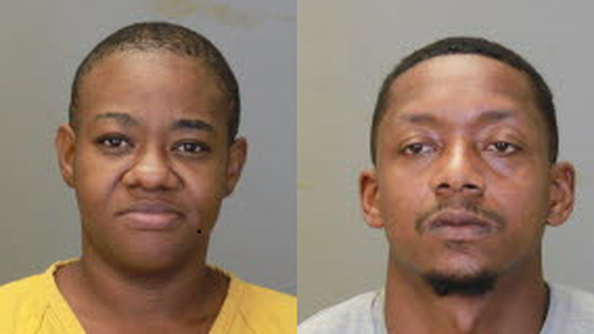 Tiffany Lennear and Travis Alridge (left to to right)