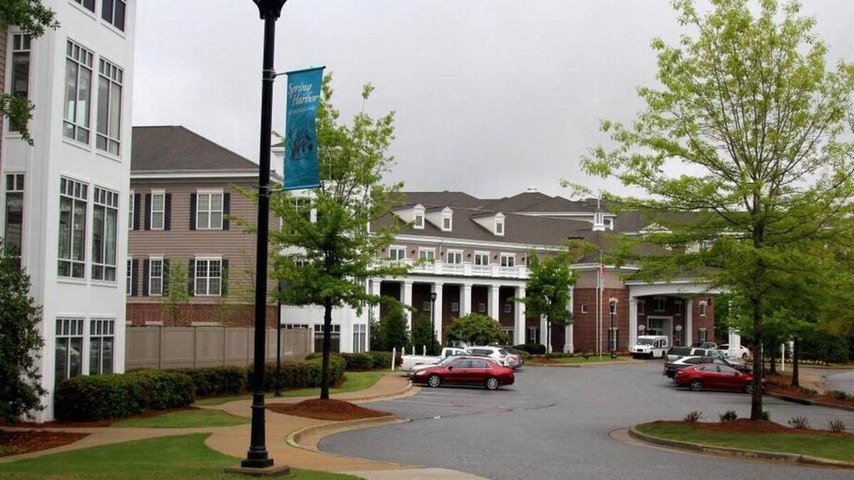 Spring Harbor retirement community at Green Island located off River Road in North Columbus.