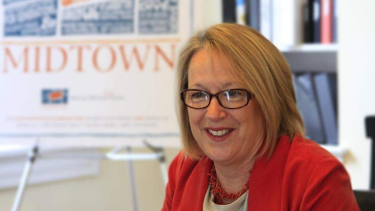 Mike Haskey mhaskey@ledger-enquirer.com Anne King, executive director at MidTown Inc. 11/04/15
