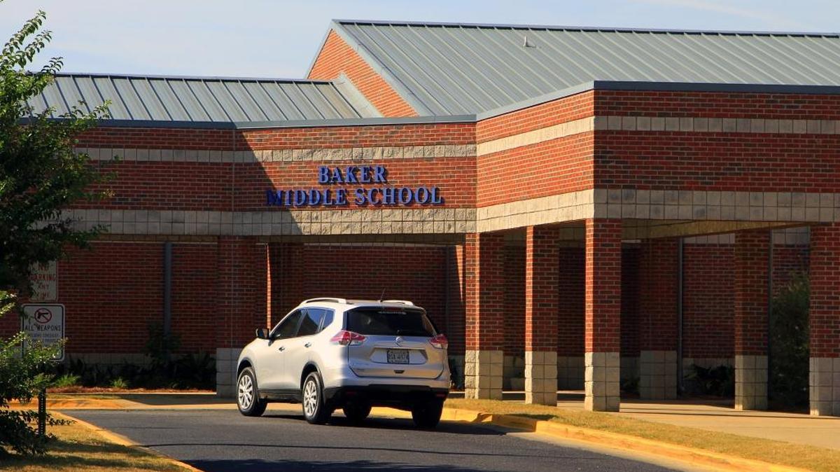 Baker Middle School is one of eight Muscogee County School District schools and the only MCSD middle school on the state's list of chronically failing schools eligible for state takeover if voters approve Amendment 1 on the Nov. 8 Georgia ballot and authorize the governor's proposed Opportunity School District.
