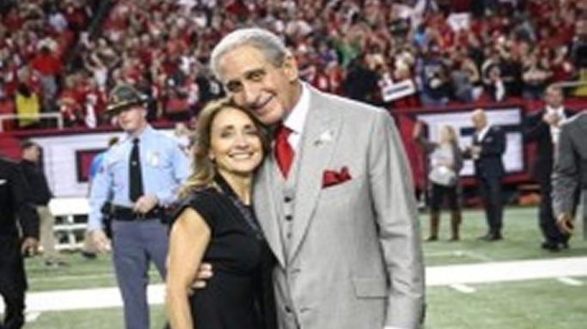 Arthur Blank with wife Angela