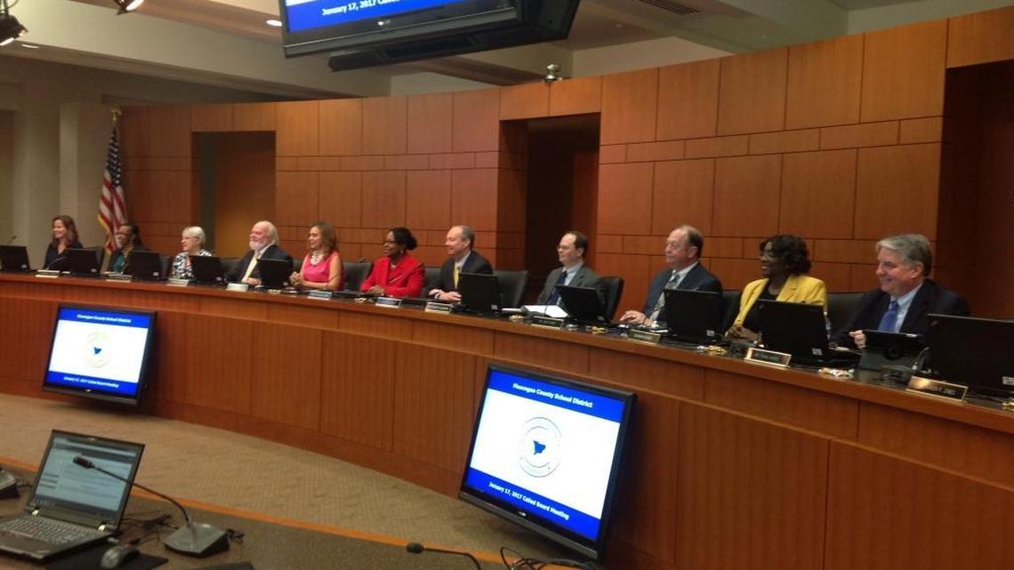 The Muscogee County School Board, seen here during its Jan. 17, 2017, meeting, is scheduled for a specially called work session Thursday at 5 p.m.