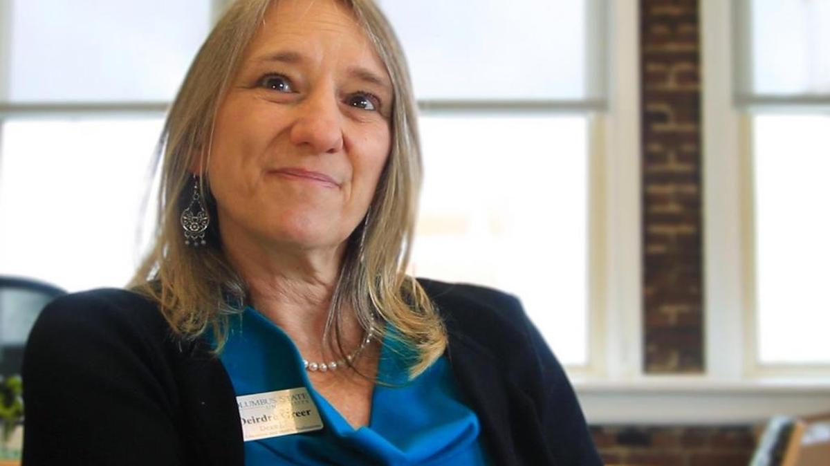 Deirdre Greer is dean of the College of Education and Health Professions at Columbus State University.