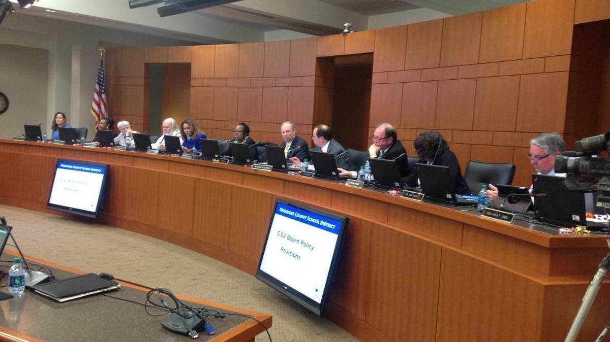 The Muscogee County School Board meets Feb. 21, 2017, in the Muscogee County Public Education Center.