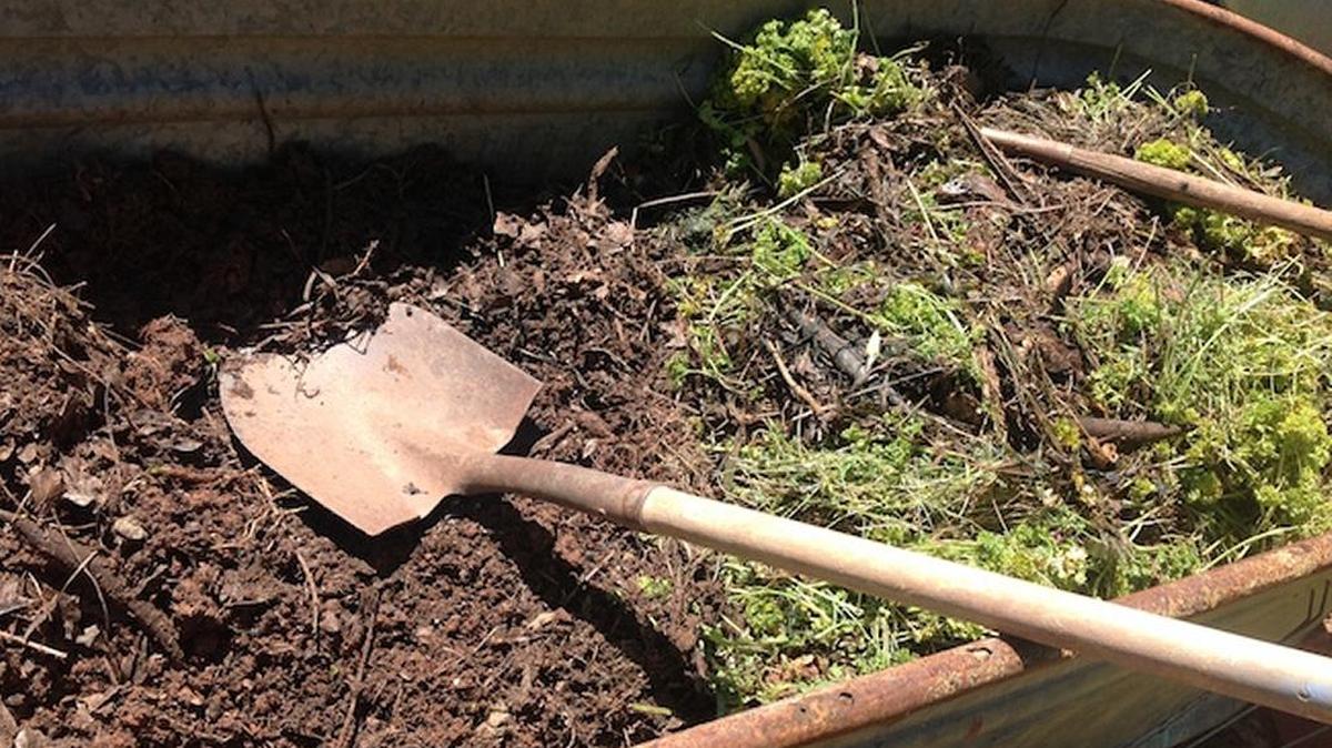 It is a good time for a compost bin