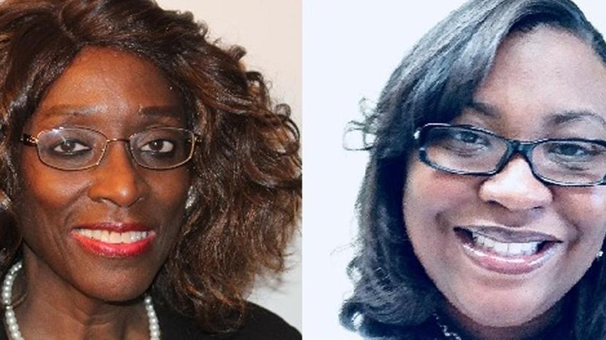 Naomi Buckner, left, Toyia Tucker