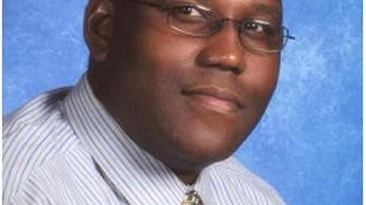 Columbus High principal Marvin Crumbs