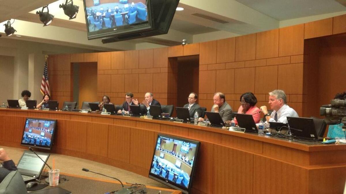 The Muscogee County School Board meets Tuesday night.