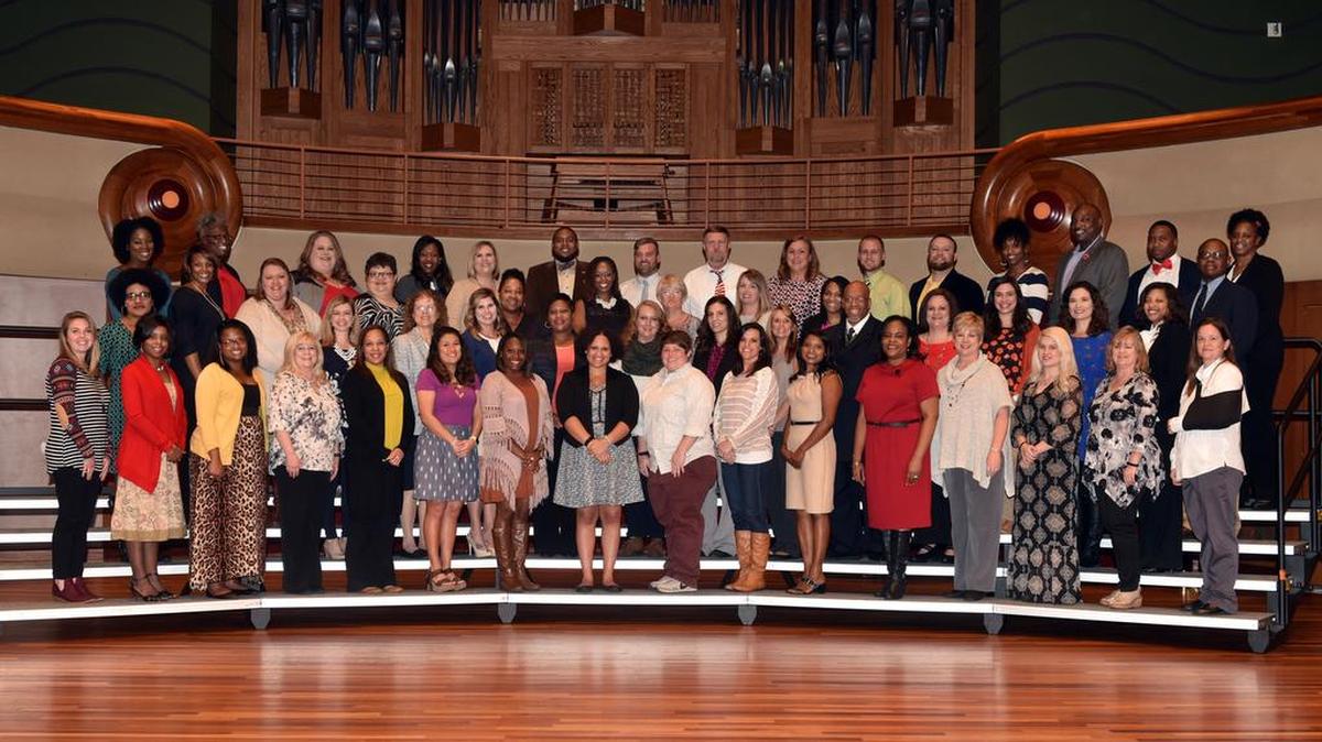 Tne nominees for Muscogee County School District 2017 Teacher of the Year award were announced at the RiverCenter for the Performing Arts Thursday.