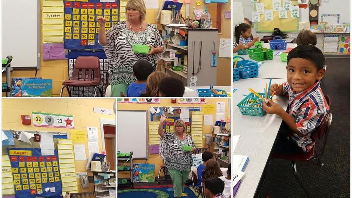Mrs. Rose’s kindergarten class at Lakewood Primary School had their first STEM (Science, Technology, Engineering and Math) lesson .