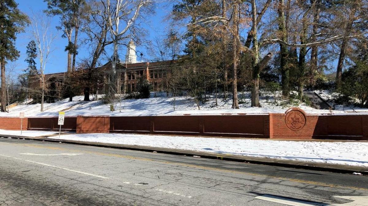 Columbus High School was among the Muscogee County schools that were closed January 17 and 18, 2018, in the wake of a winter storm.